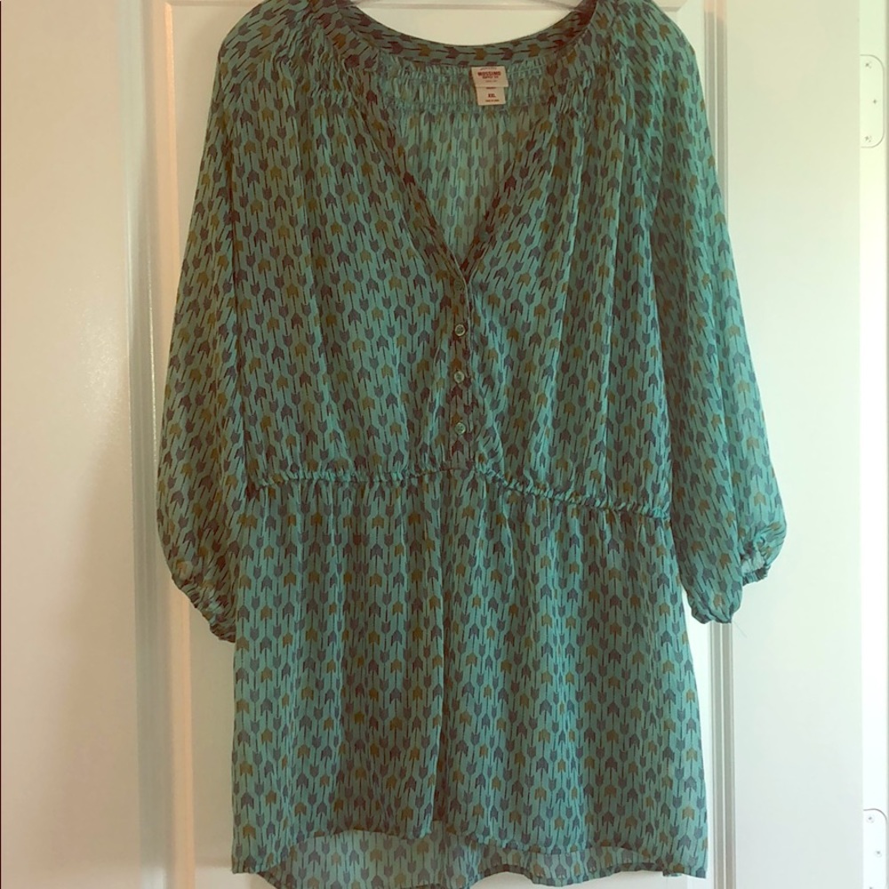 Mossimo sheer blouse